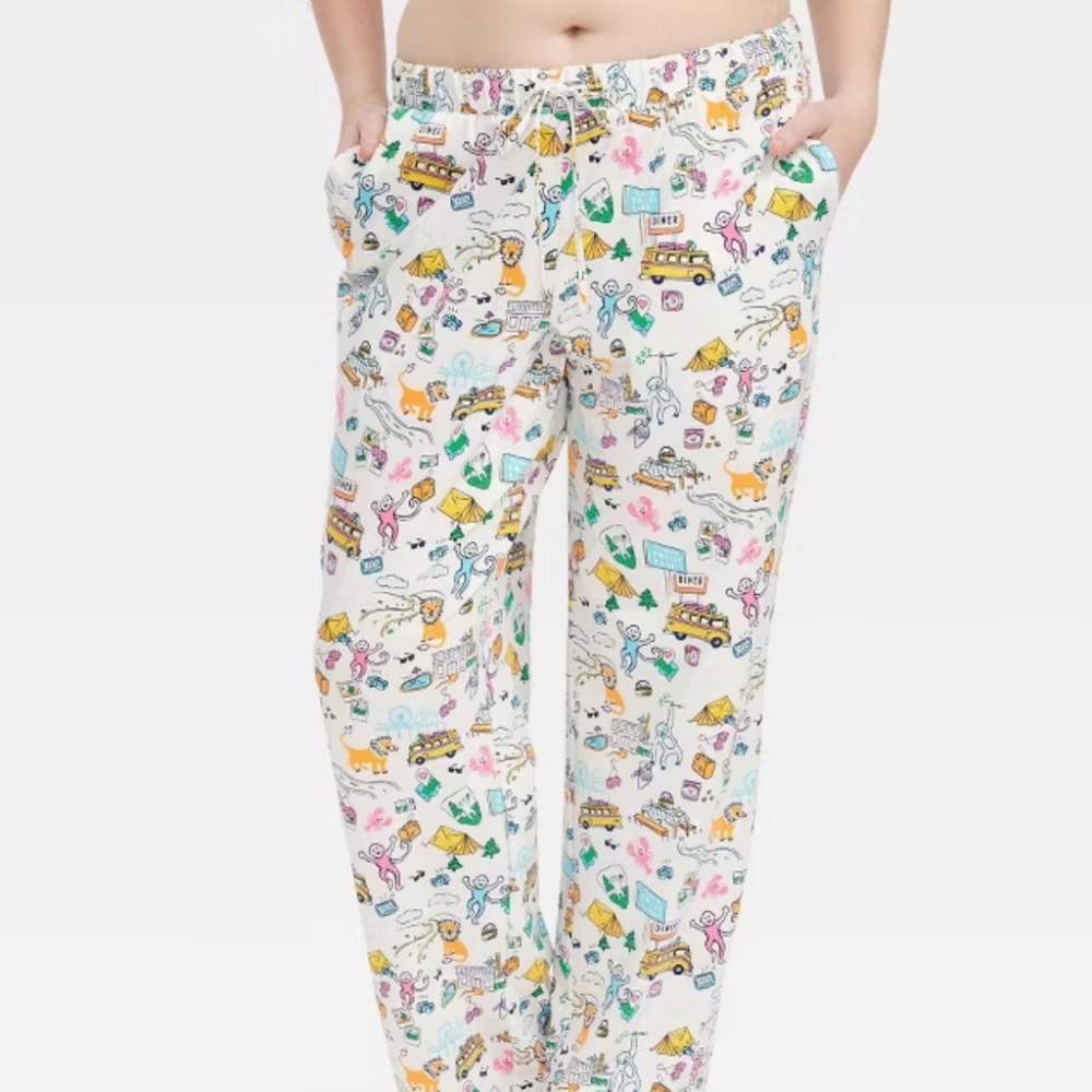 Roller Rabbit x Target Roadtrip Pajamas Size M - NEW w/tags - Picture 4 of 6
